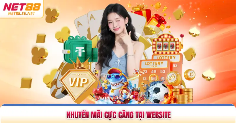 Khuyến mãi cực căng tại website
